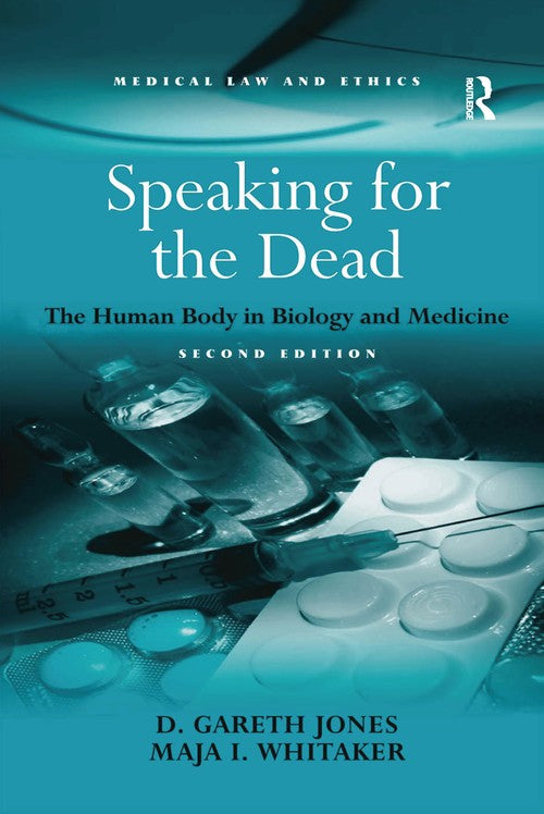 Speaking for the Dead by D Gareth Jones (ISBN-13: 9780367603205)
