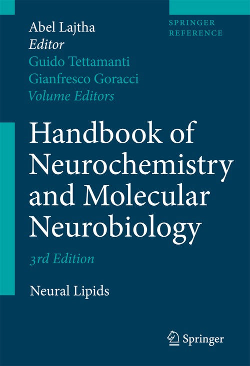 Handbook of Neurochemistry and Molecular Neurobiology by Guido Tettamanti ISBN 9780387303451