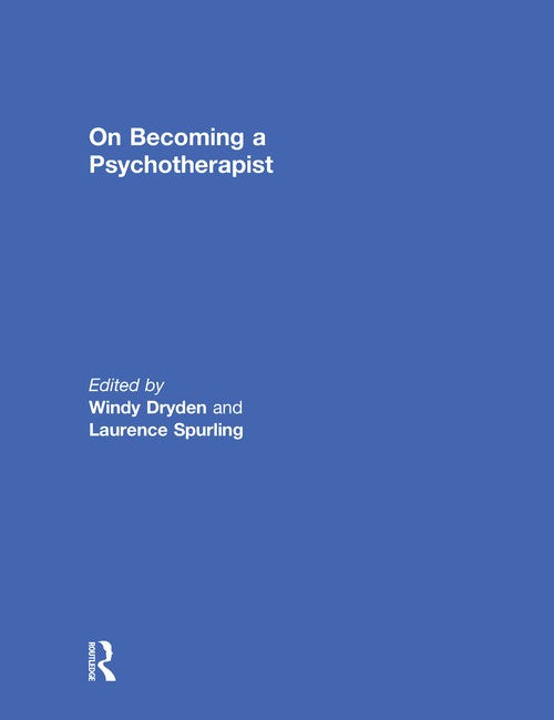 On Becoming a Psychotherapist by Windy Dryden - ISBN 9780415036115