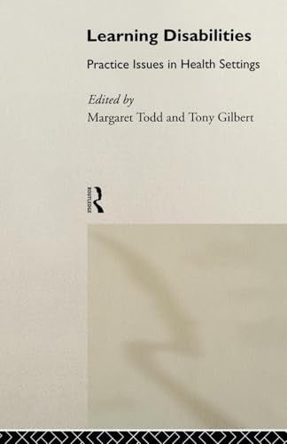 Learning Disabilities by Margaret Todd ISBN 9780415100472