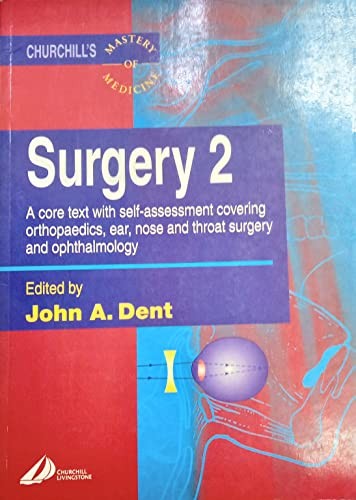 Surgery by John A Dent Mmeded 9780443051715