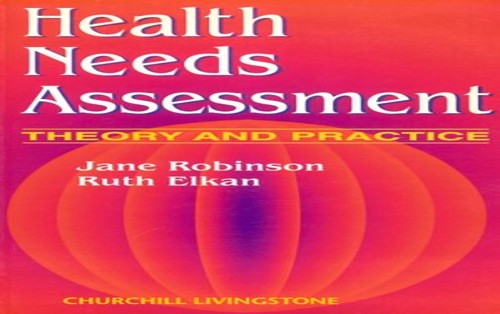 Health Needs Assessment by Jane Robinson Frcn Ma Mipm Rgn Onc Rhv Hvt ISBN 9780443052330