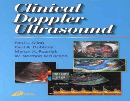 Clinical Doppler Ultrasound by Paul L Allan ISBN 9780443055492