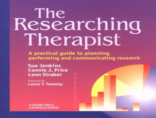 The Researching Therapist by Sue Jenkins ISBN 9780443057618