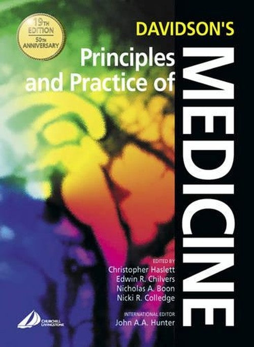 Davidson's Principles and Practice of Medicine by Edwin R Chilvers ISBN 9780443070358