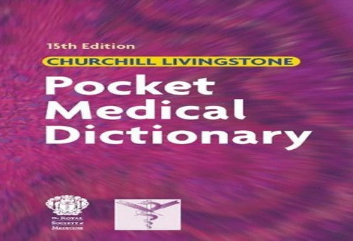 Pocket Medical Dictionary by Chris Brooker ISBN 9780443072451