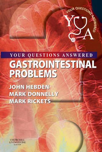 Gastrointestinal Problems by John Hebden ISBN 9780443074790