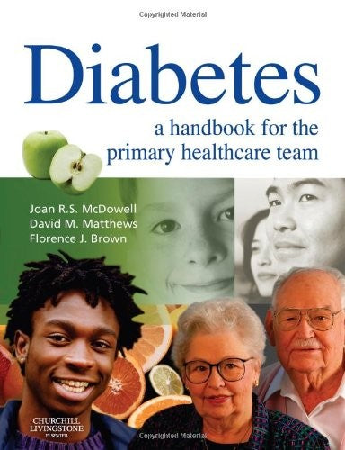 Diabetes by Joan R S Mcdowell Mn Rgn Scm Dn Rnt ISBN 9780443101038