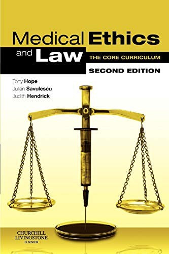 Medical Ethics and Law by Dominic Wilkinson Mbbs Bmedsci Mbioeth Dphil Fracp Frcpch ISBN 9780443103377