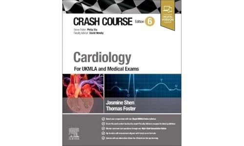 Crash Course Cardiology by Jasmine Shen Mbchb ISBN 9780443115349