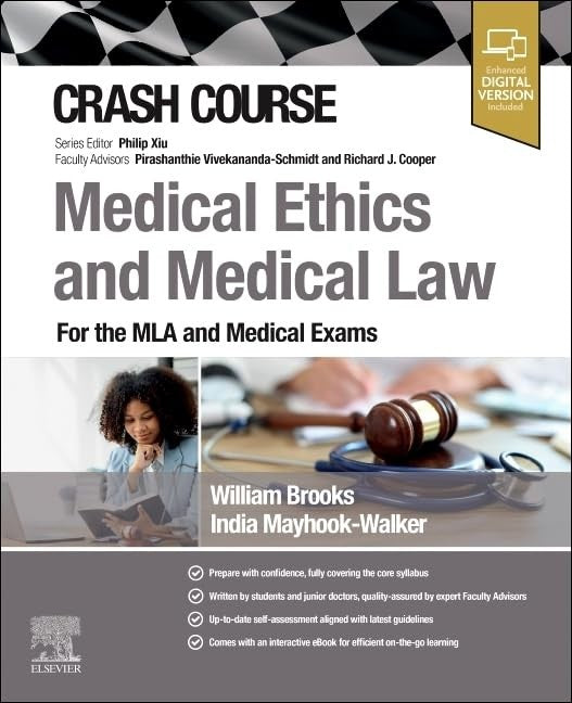 Crash Course Medical Ethics and Medical Law by William Brooks ISBN 9780443246036