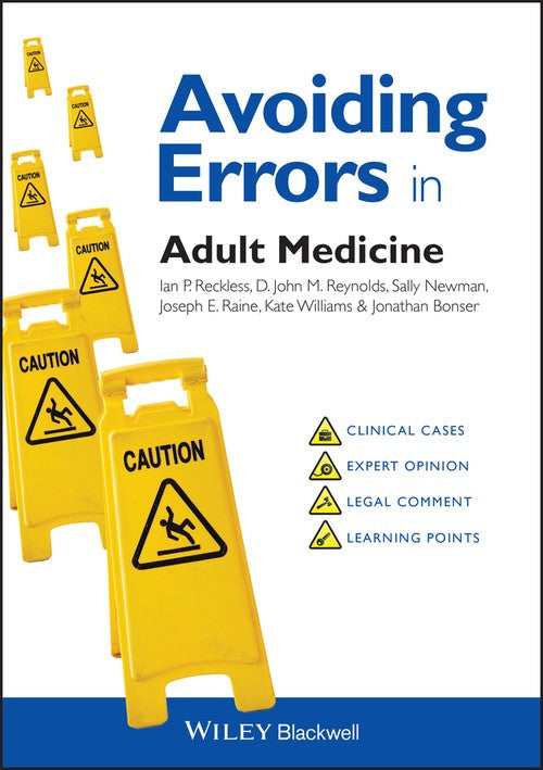 Avoiding Errors in Adult Medicine by Ian Reckless ISBN 9780470674383