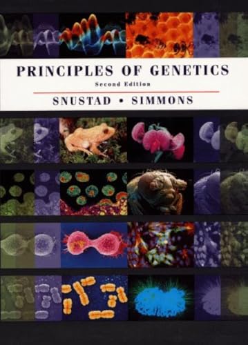 Principles of Genetics by Eldon J Gardner ISBN 9780471298007