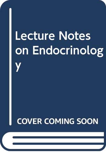 Lecture Notes on Endocrinology by William Jeffcoate ISBN 9780632033485
