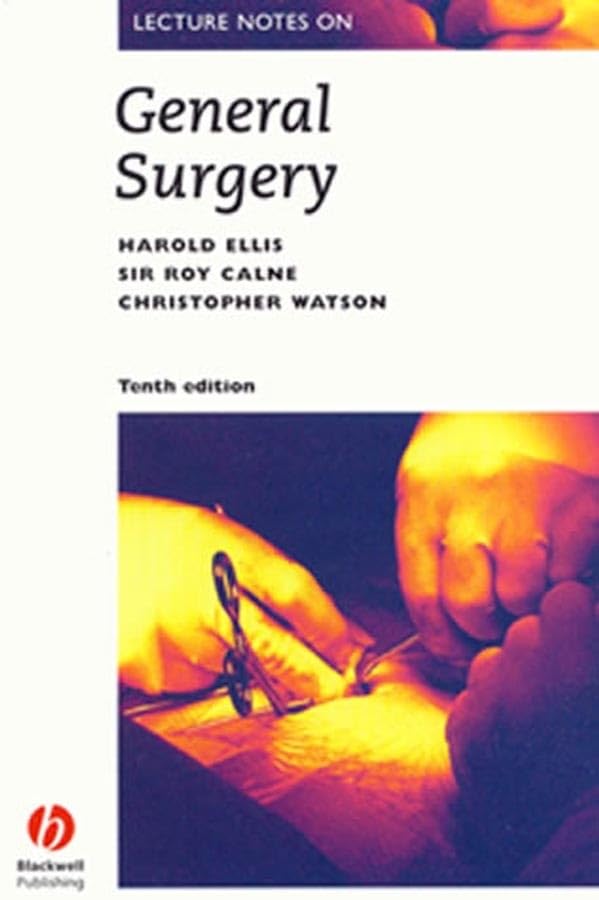 Lecture Notes on General Surgery by Harold Ellis ISBN 9780632063710