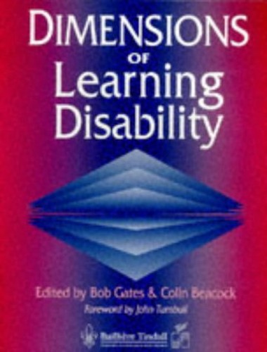 Dimensions of Learning Disability by Bob Gates ISBN 9780702019166
