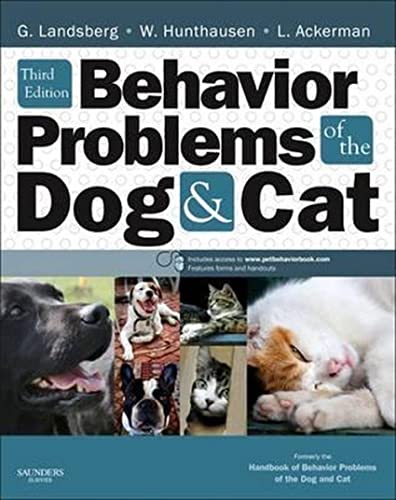 Behavior Problems of the Dog and Cat by Gary Landsberg Dvm Dacvb Decawbm 9780702043352