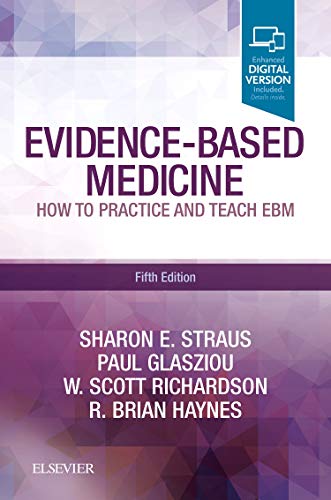 Evidence-Based Medicine by Sharon E Straus Cm Md Msc Frcpc ISBN 9780702062964