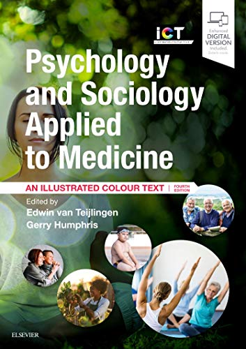 Psychology and Sociology Applied to Medicine by Edwin Roland Van Teijlingen Ma Med ISBN 9780702062988