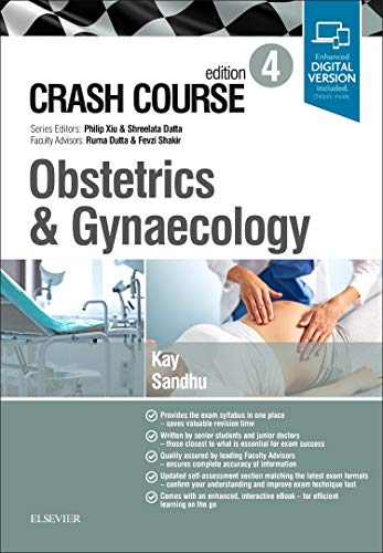 Crash Course Obstetrics and Gynaecology by Sophie Kay ISBN 9780702073472