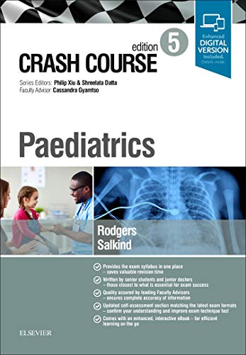 Crash Course Paediatrics by Anna Rodgers Mbbs Mrcpch ISBN 9780702073694