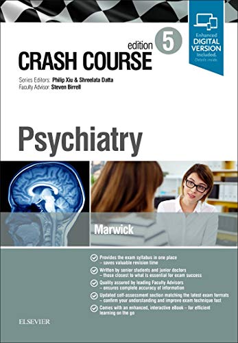 Crash Course Psychiatry by Katie Fm Marwick Ma Mbchb Mcrpsych ISBN 9780702073830
