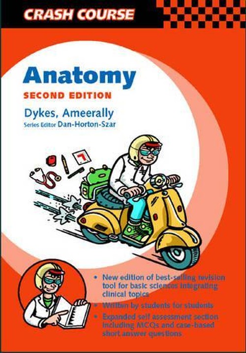 Crash Course: Anatomy by Michael I Dykes ISBN 9780723432470