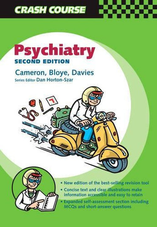 Crash Course: Psychiatry by Alasdair Cameron ISBN 9780723433408