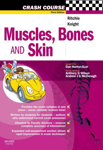 Crash Course: Muscles, Bones and Skin by Judith Ritchie ISBN 9780723434344