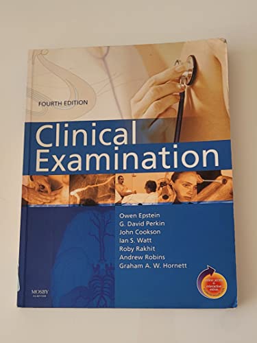 Clinical Examination by Owen Epstein Mb Bch Frcp ISBN 9780723434542