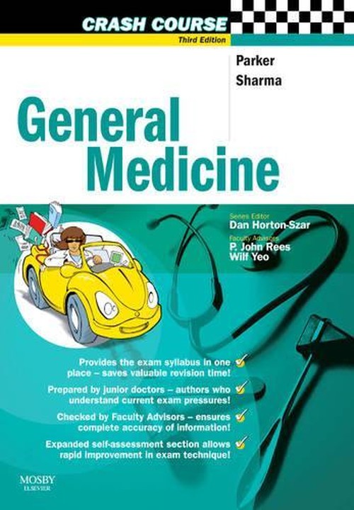 Crash Course: General Medicine by Robert Parker ISBN 9780723434610