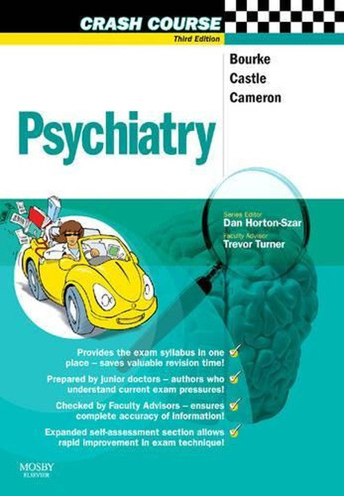 Crash Course: Psychiatry by Julius Bourke ISBN 9780723434764
