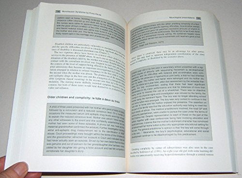 Munchausen Syndrome by Proxy Abuse by M Eminson ISBN 9780750640725