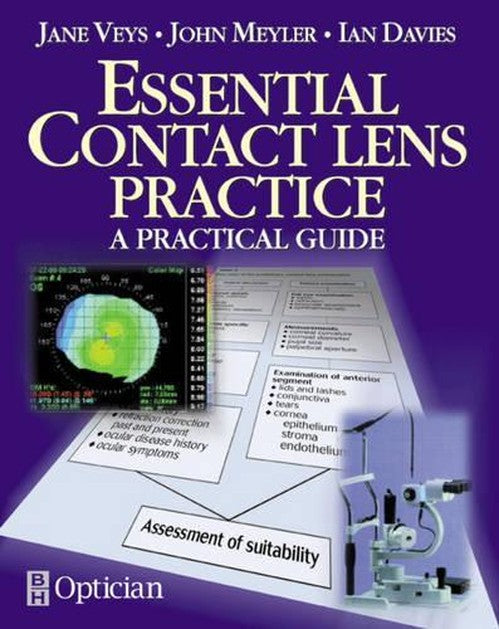 Essential Contact Lens Practice by Jane Veys ISBN 9780750649124