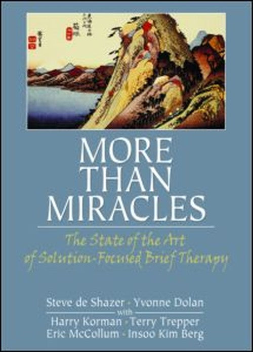 More Than Miracles by Steve De Shazer - ISBN 9780789033987