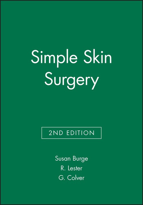 Simple Skin Surgery by Susan Burge ISBN 9780865426900