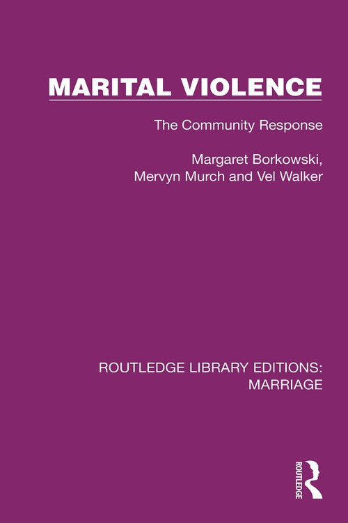 Marital Violence by Margaret Borkowski (ISBN-13: 9781032469010)