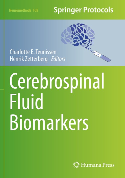 Cerebrospinal Fluid Biomarkers by Charlotte E Teunissen ISBN 9781071613214