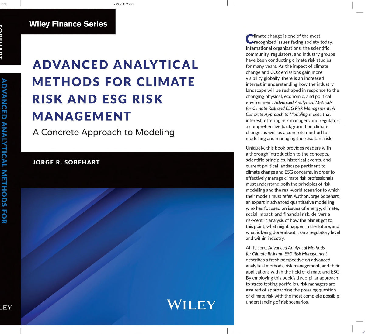 Advanced Analytical Methods for Climate Risk and ESG Risk Management A Concrete Approach to Modeling - front cover