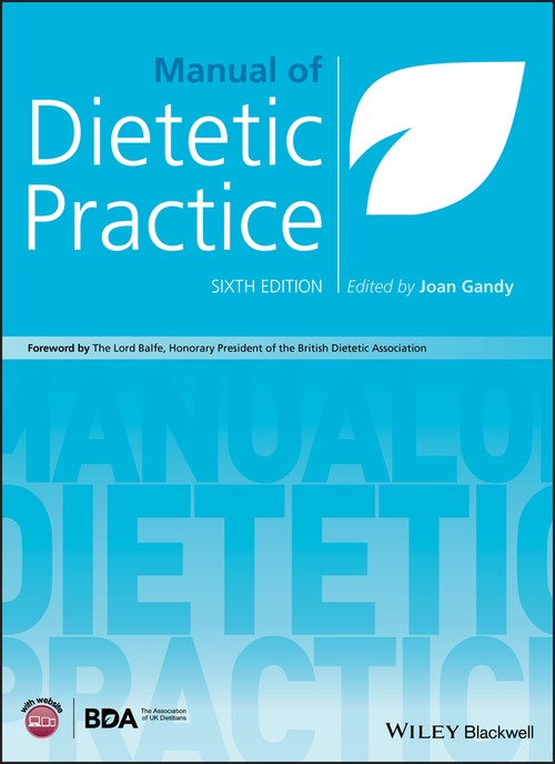 Manual of Dietetic Practice by Joan Gandy ISBN 9781119235927