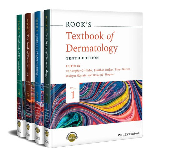 Rook's Textbook of Dermatology, 4 Volume Set by Christopher E M Griffiths ISBN 9781119709213