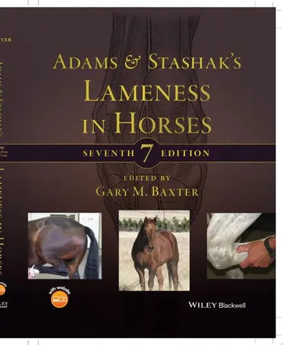 Adams and Stashak's Lameness in Horses by Gary M. Baxter ISBN: 978-1119276685 - front cover