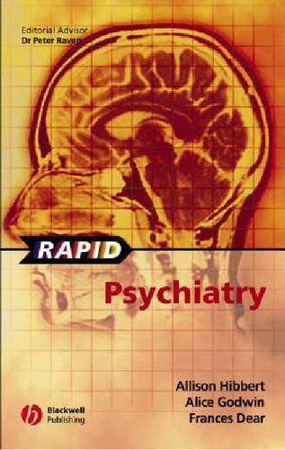 Rapid Psychiatry by A Hibbert ISBN 9781405113243