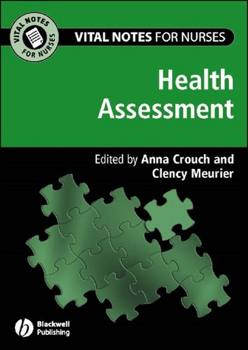 Health Assessment by Anna T Crouch ISBN 9781405114585