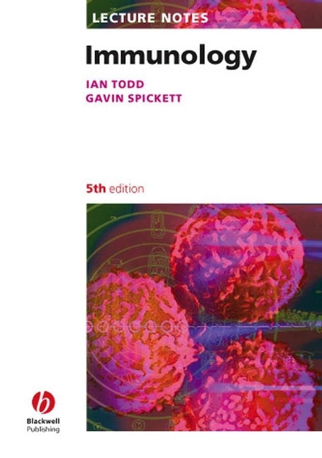 Lecture Notes: Immunology by Ian Todd ISBN 9781405126625