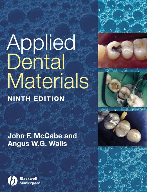 Applied Dental Materials by John F Mccabe ISBN 9781405139618