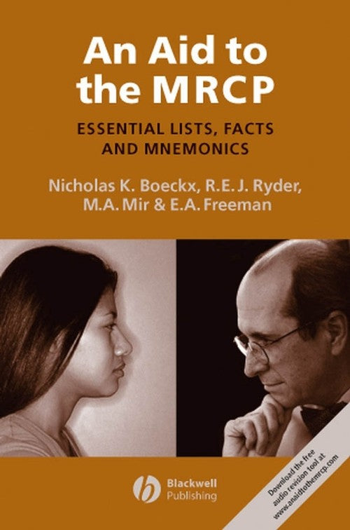 An Aid to the MRCP by Nicholas Boeckx ISBN 9781405176507