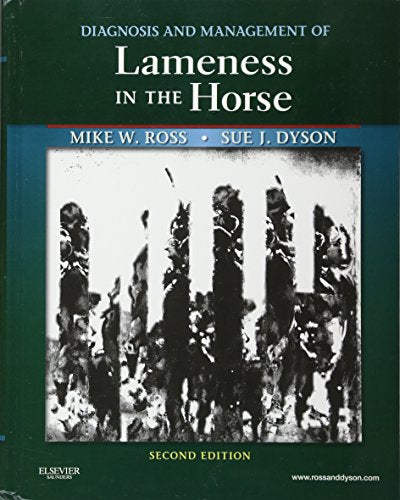Diagnosis and Management of Lameness in the Horse by Michael W Ross Dvm Dacvs 9781416060697