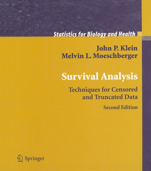 Survival Analysis by John P Klein ISBN 9781441929853