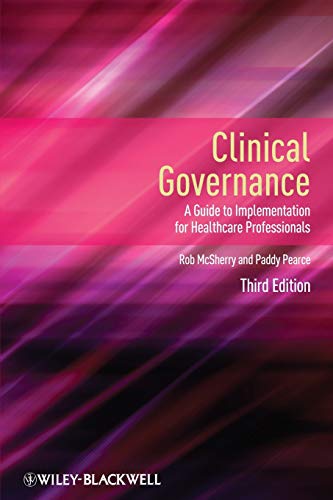 Clinical Governance by Robert Mcsherry ISBN 9781444331110